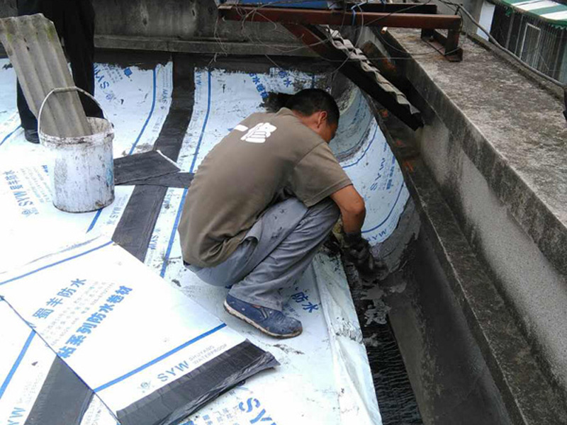 室內防水補漏概念講解，迎水面防水優于